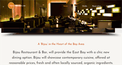 Desktop Screenshot of bijourestaurantandbar.com